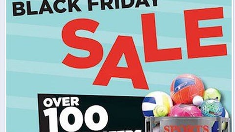 Sports Authority Black Friday Sale Facebook Update