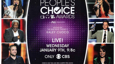 P&G 'People's Choice Awards' FSI