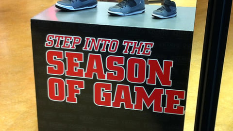 Champs 'Season of Game' Pedestal Display
