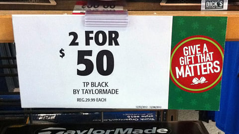 Dick's 'Gift that Matters' Price Sign