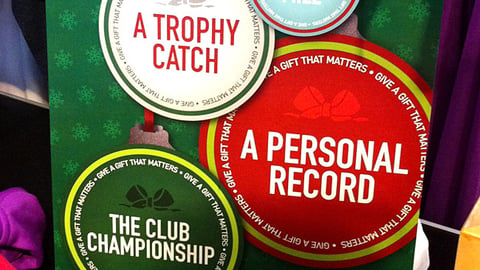 Dick's 'Gift that Matters' Counter Card