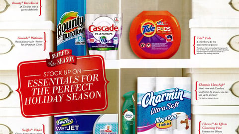 P&G 'Secrets of the Season' FSI