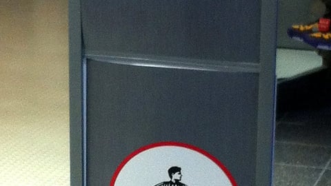 Foot Locker 'Holiday Approved' Stanchion Sign