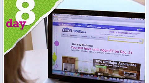 Lowe's '12 Days' Facebook Update