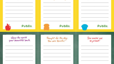 Publix 'Lunch Notes'