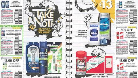 P&G 'Take Note' FSI
