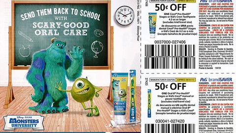 P&G 'Monsters University' FSI