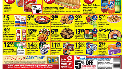 Pathmark 'Game Day' Feature