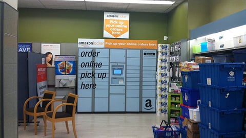 Amazon Pick-Up Lockers