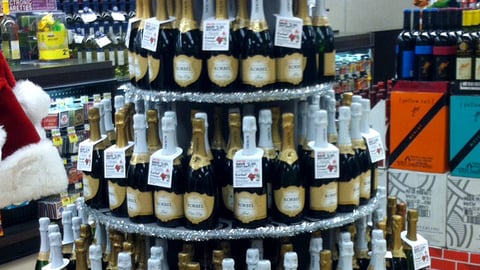 Korbel Holiday Floorstand