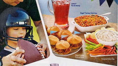 Unilever 'Game Day Touchdowns' FSI