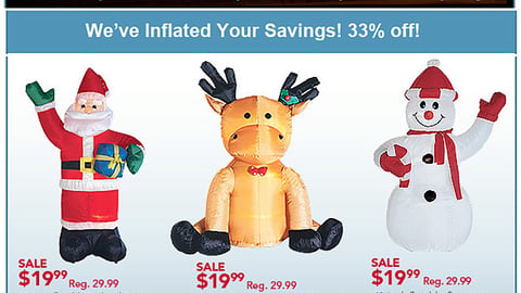 True Value 'Holiday Decorating' Email