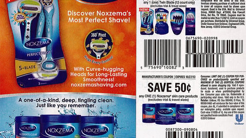 Noxzema 'Perfect Shave' FSI
