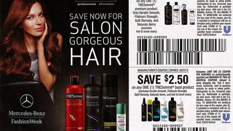 Tresemme 'Fashion Week' FSI