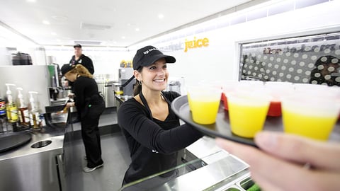 Walgreens 'Up Market: Fresh' Mobile Bus Interior