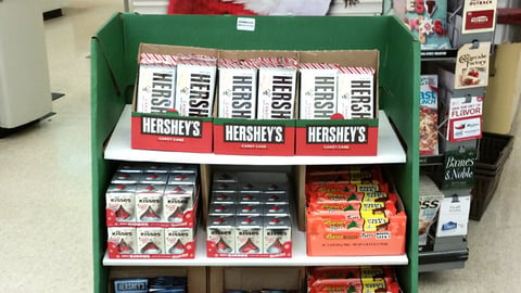 Hershey's 'Stocking Stuffers' Floorstand