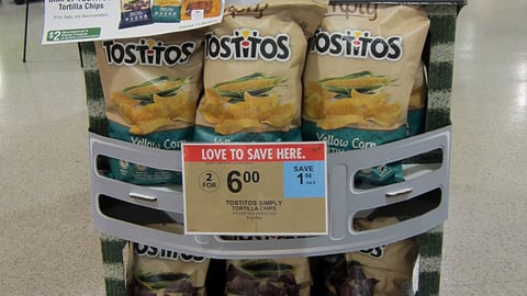 Tostitos Publix Tampa Bay Buccaneers Floorstand