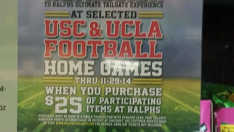 Ralphs 'Ultimate Tailgate Experience' Cooler Cling