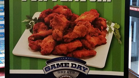 Ralphs 'Game Day Greats' Stanchion Sign