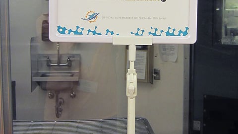 Publix 'Be Ultimate' Framed Counter Sign