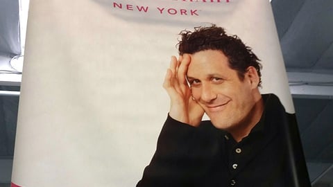Best Buy Isaac Mizrahi Ceiling Banner
