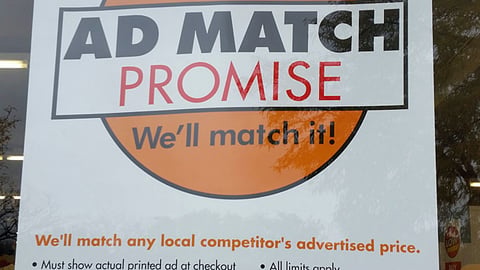 Family Dollar 'Ad Match Promise' Poster