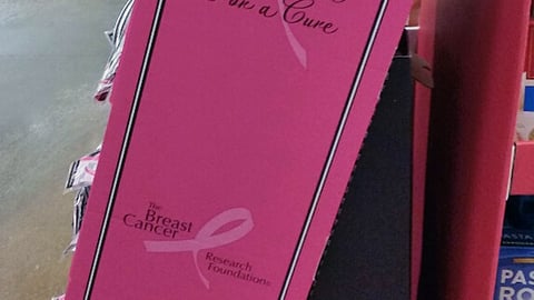 La Tortilla Factory 'Shop Pink' Floorstand