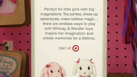 Target Whimsy & Wonder Framed Sign