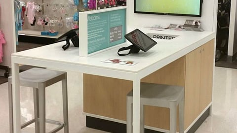 Target BabyCenter 'Service & Registry' Station