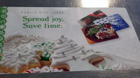 Publix 'Spread Joy' Counter Cling