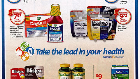 Walmart Pharmacy Circular Cover