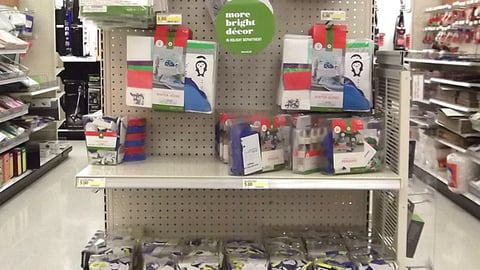 Target 'Presents' Endcap