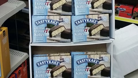 Tastykake 'Holiday Cheer' Floorstand