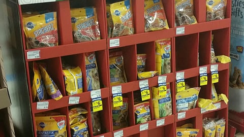 Pedigree Meijer 'Tis the Season' Pallet Display