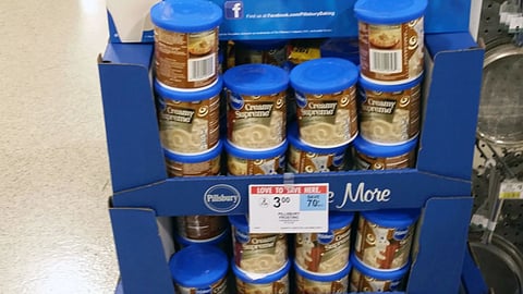 Pillsbury 'Celebrate More' Floorstand