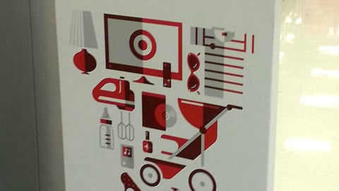 Target 'Pick Up Here' Standee