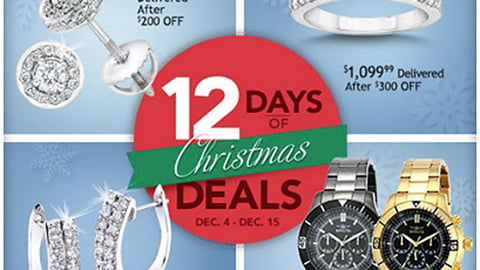 Costco '12 Days of Christmas' Facebook Update