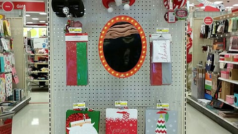Target 'Chris March's Big Fun' Holiday Endcap