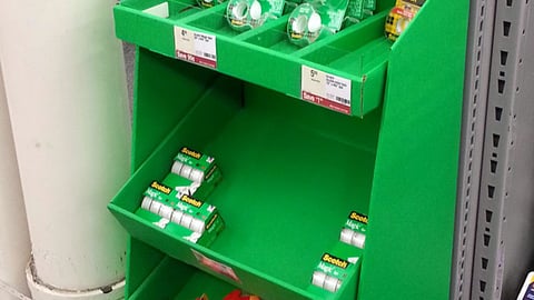 Scotch Staples Holiday Floorstand