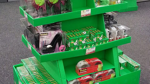 Scotch Staples Holiday Pallet Display
