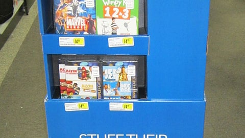 Best Buy 'Stuff Their Stockings' Floorstand