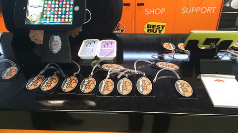 Geek Squad Pop-Up Shop Counter