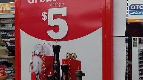 Family Dollar 'Great Gifts' Rack Header
