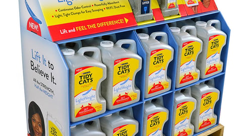 Tidy Cat Lift Test PetSmart Half Pallet