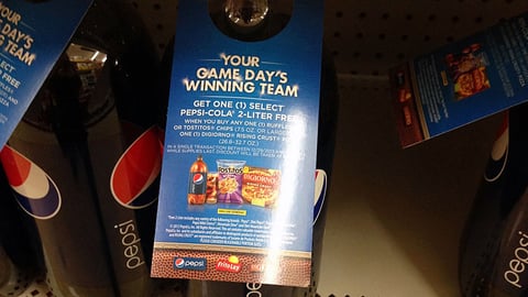 PepsiCo Dollar General 'Winning Team' Neck Hanger