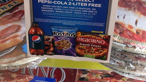 PepsiCo Dollar General 'Winning Team' Cooler Cling