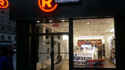 RadioShack 'Concept Store' Exterior
