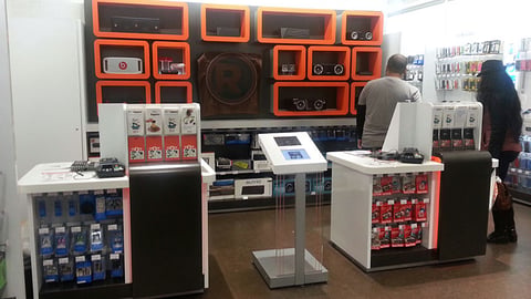 RadioShack 'Concept Store' Checkout