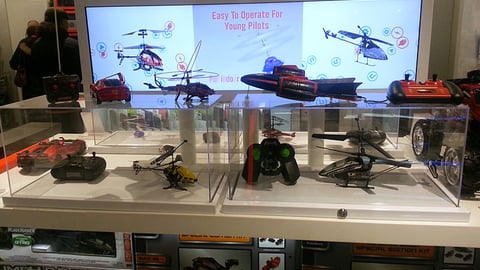 RadioShack Remote-Control Toy Table Display