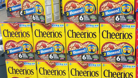 Cheerios 'Be True to Your School' Sam's Club Pallet